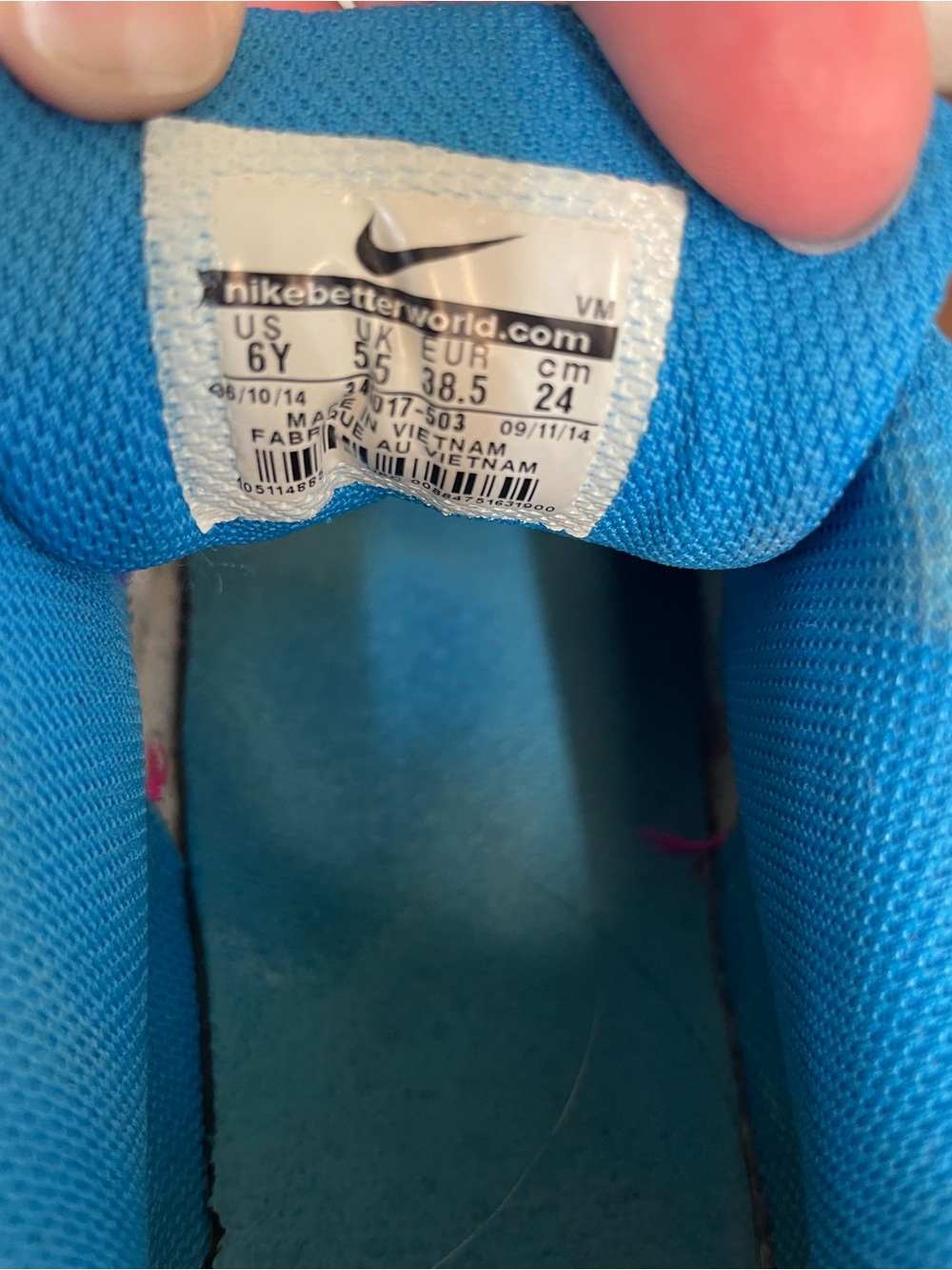 Kids Colorful Nike Air Max Sneakers - Picture 8 of 9